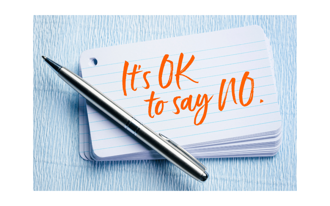 the art of saying no